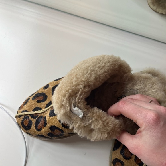 Leopard print scuffette Uggs - Picture 4 of 11